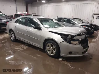 2015 Chevrolet Malibu LS with VIN 1G11A5SL2FU123881, listed as a IAAI auction lot 41553190 with 166,161 mi miles. Bid and sale history available at carsss.com. Image 1.