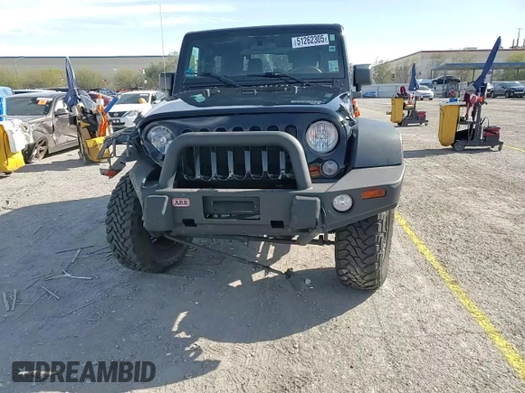 2017 Jeep Wrangler Sport with VIN 1C4AJWAGXHL715362, listed as a Copart auction lot 51262305 with 62,297 mi miles and Salvage Title. Bid and sale history available at DreamBid. Image 14.