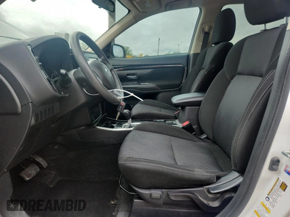 2020 Mitsubishi Outlander ES with VIN JA4AD2A32LZ046985, listed as a Copart auction lot 60805545 with 59,223 mi miles and Salvage title. Bid and sale history available at DreamBid. Image 7.
