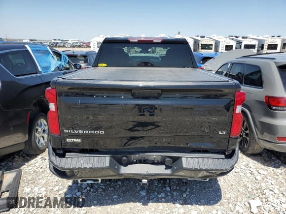 2023 Chevrolet Silverado 1500 LT Trail Boss with VIN 3GCUDFED0PG109052, listed as a Copart auction lot 52438905 with 28,030 mi miles and Salvage Title. Bid and sale history available at DreamBid. Image 6.