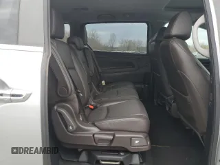 2019 Honda Odyssey EX-L with VIN 5FNRL6H72KB036411, listed as a Copart auction lot 43277355 with 76,244 mi miles and Salvage Title. Bid and sale history available at DreamBid. Image 12.