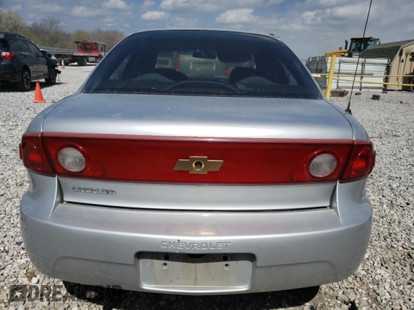 2004 Chevrolet Cavalier with VIN 1G1JC52F947291565, listed as a Copart auction lot 73711454 with 142,057 mi miles and Salvage Title. Bid and sale history available at carsss.com. Image 6.