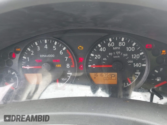 2013 Nissan Frontier SV with VIN 1N6AD0FV2DN736231, listed as a IAAI auction lot 41574940 with 161,675 mi miles and . Bid and sale history available at DreamBid. Image 7.