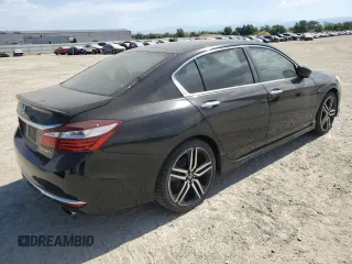 2016 Honda Accord Sport with VIN 1HGCR2F54GA163743, listed as a Copart auction lot 62737345 with 184,815 mi miles and Clean title. Bid and sale history available at DreamBid. Image 3.