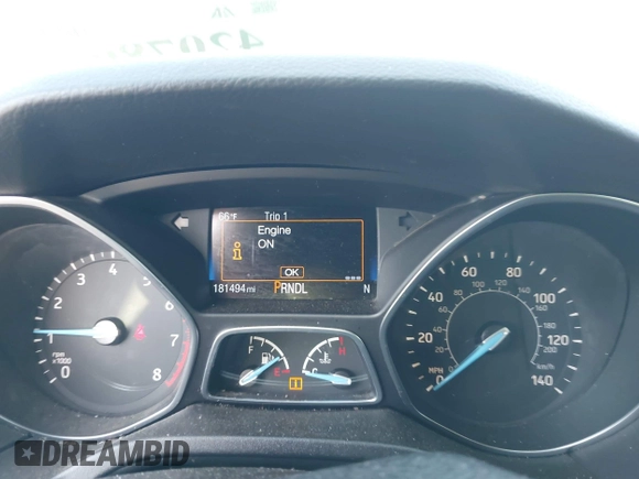 2015 Ford Focus SE with VIN 1FADP3F28FL321451, listed as a IAAI auction lot 42078087 with 181,494 mi miles and . Bid and sale history available at carsss.com. Image 7.