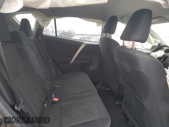2015 Toyota RAV4 LE with VIN JTMBFREV3FD174002, listed as a Copart auction lot 53179145 with 101,877 mi miles and Salvage Title. Bid and sale history available at carsss.com. Image 12.