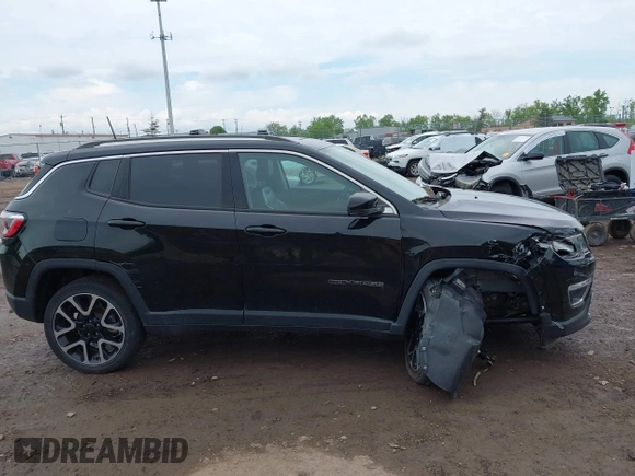2017 Jeep Compass Limited z VIN 3C4NJDCB2HT628079, wystawiony jako IAAI lot #42209272 z przebiegiem 108 862 mil mil oraz . Historia ofert i sprzedaży dostępna na DreamBid. Obrazek 13.