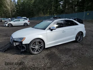 2016 Audi S3 Premium Plus with VIN WAUB1GFF0G1096658, listed as a Copart auction lot 47804155 with 122,049 mi miles and Salvage Title. Bid and sale history available at carsss.com. Image 1.