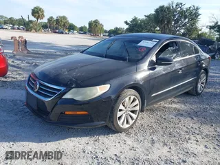 2012 Volkswagen CC Sport PZEV with VIN WVWMP7AN8CE516033, listed as a IAAI auction lot 42081542 with 168,497 mi miles. Bid and sale history available at carsss.com. Image 2.