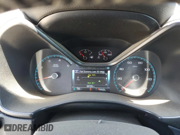 2018 Chevrolet Colorado 4WD Z71 with VIN 1GCPTDE13J1220372, listed as a Copart auction lot 56169095 with 98,725 mi miles and Salvage title. Bid and sale history available at DreamBid. Image 9.
