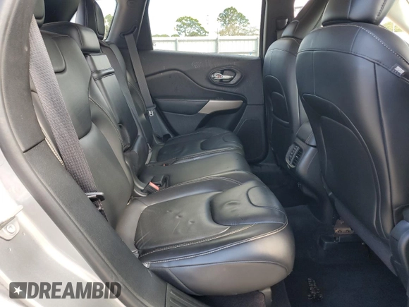 2017 Jeep Cherokee Limited with VIN 1C4PJLDB6HW602869, listed as a Copart auction lot 46781115 with 96,789 mi miles and Salvage Title. Bid and sale history available at carsss.com. Image 11.