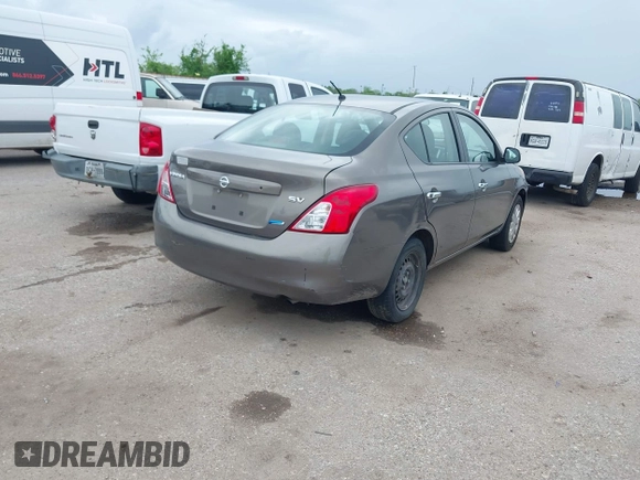 2012 Nissan Versa SL with VIN 3N1CN7AP3CL892631, listed as a IAAI auction lot 41910292 with 148,442 mi miles. Bid and sale history available at carsss.com. Image 4.