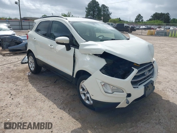 2020 Ford EcoSport SE with VIN MAJ3S2GE6LC357406, listed as a IAAI auction lot 41899897 with 75,871 mi miles. Bid and sale history available at carsss.com. Image 1.