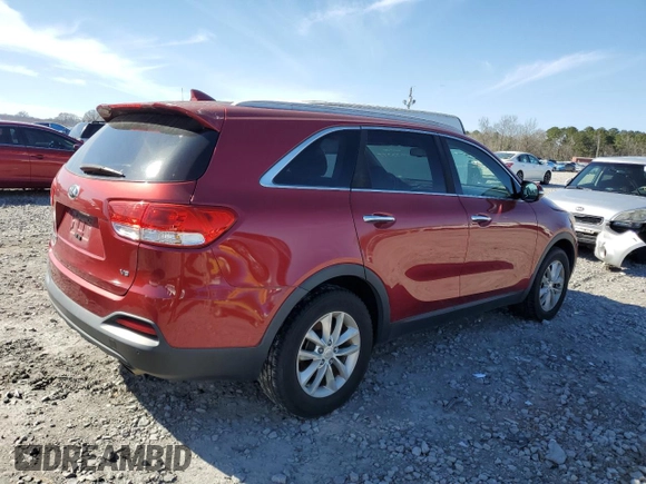 2016 Kia Sorento LX with VIN 5XYPG4A56GG115895, listed as a Copart auction lot 45553475 with 100,066 mi miles and Clean Title. Bid and sale history available at carsss.com. Image 3.