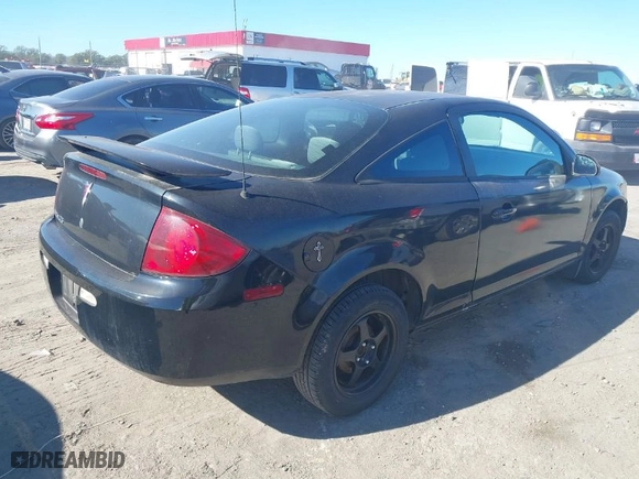 2007 Pontiac G5 with VIN 1G2AL15F277316231, listed as a IAAI auction lot 40855401 with 223,640 mi miles. Bid and sale history available at carsss.com. Image 4.