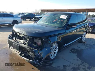 2015 Land Rover Range Rover Supercharged z VIN SALGS2TF1FA240478, wystawiony jako IAAI lot #41333524 z przebiegiem 72 110 mil mil oraz . Historia ofert i sprzedaży dostępna na DreamBid. Obrazek 2.