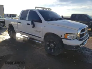 2005 Dodge Ram 3500 SLT with VIN 3D7LR38C95G754655, listed as a Copart auction lot 85513214 with 317,436 mi miles and Salvage Title. Bid and sale history available at carsss.com. Image 4.