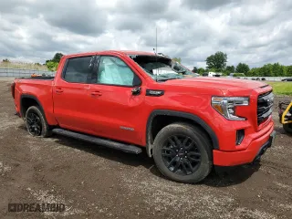 2022 GMC Sierra 1500 Limited Elevation with VIN 3GTU9CED3NG150739, listed as a Copart auction lot 56613474 with 34,859 mi miles and Salvage Title. Bid and sale history available at carsss.com. Image 4.