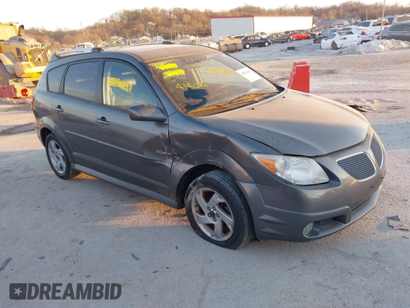 2008 Pontiac Vibe with VIN 5Y2SL65808Z420821, listed as a IAAI auction lot 41408811 with 96,650 mi miles. Bid and sale history available at carsss.com. Image 1.