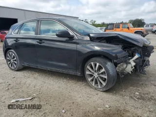 2019 Hyundai Elantra GT with VIN KMHH35LE2KU094601, listed as a Copart auction lot 51204115 with 117,210 mi miles and Salvage Title. Bid and sale history available at carsss.com. Image 4.