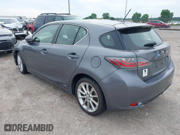 2012 Lexus CT 200h z VIN JTHKD5BH1C2063001, wystawiony jako IAAI lot #42329916 z przebiegiem 123 097 mil mil oraz . Historia ofert i sprzedaży dostępna na DreamBid. Obrazek 3.