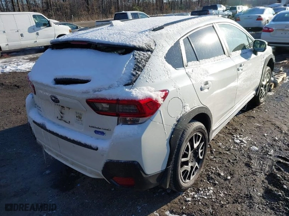 2020 Subaru Crosstrek Hybrid with VIN JF2GTDNC9LH204156, listed as a IAAI auction lot 41351629 with 89173 miles. Bid and sale history available at carsss.com. Image 4.