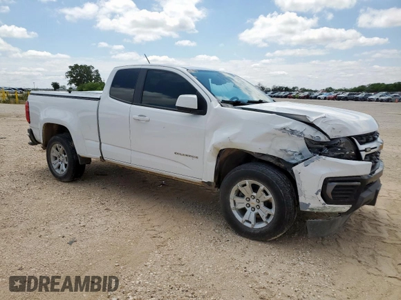 2022 Chevrolet Colorado 2WD LT with VIN 1GCHSCEA0N1153219, listed as a Copart auction lot 57290275 with 51,200 mi miles and Clean title. Bid and sale history available at DreamBid. Image 4.