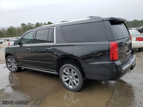 2018 Chevrolet Suburban Premier with VIN 1GNSCJKC0JR226427, listed as a Copart auction lot 45642655 with 118,421 mi miles and Salvage Title. Bid and sale history available at carsss.com. Image 2.