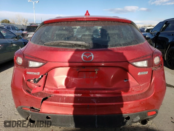 2014 Mazda 3 S Touring with VIN JM1BM1L30E1190845, listed as a Copart auction lot 85344714 with 123,775 mi miles and Salvage Title. Bid and sale history available at DreamBid. Image 6.