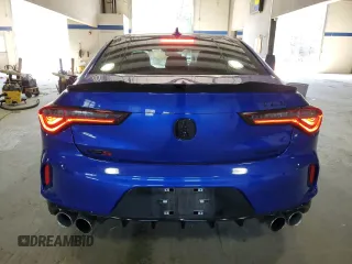 2023 Acura TLX Type S w/Performance Tire with VIN 19UUB7F96PA003730, listed as a Copart auction lot 47397305 with 13,805 mi miles and Salvage Title. Bid and sale history available at carsss.com. Image 6.