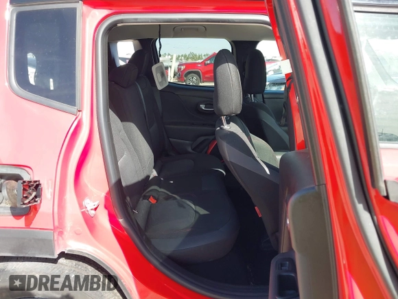 2018 Jeep Renegade Trailhawk with VIN ZACCJBCB9JPH37406, listed as a IAAI auction lot 41822630 with 57,711 mi miles and . Bid and sale history available at DreamBid. Image 8.