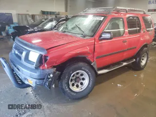 2000 Nissan Xterra XE with VIN 5N1ED28Y1YC571566, listed as a Copart auction lot 85912194 with 165,064 mi miles and Salvage Title. Bid and sale history available at carsss.com. Image 1.