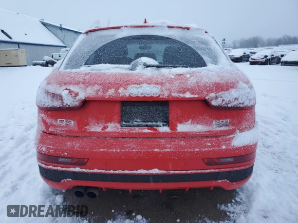 2016 Audi Q3 Prestige with VIN WA1GFCFS0GR012771, listed as a Copart auction lot 85825794 with 3,916 mi miles and Clean title. Bid and sale history available at DreamBid. Image 6.
