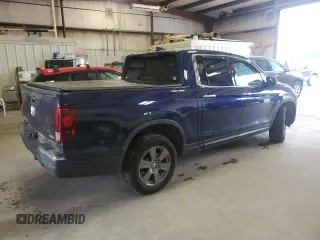 2020 Honda Ridgeline RTL-E with VIN 5FPYK3F71LB016725, listed as a Copart auction lot 60541485 with 66,840 mi miles and Salvage title. Bid and sale history available at DreamBid. Image 3.