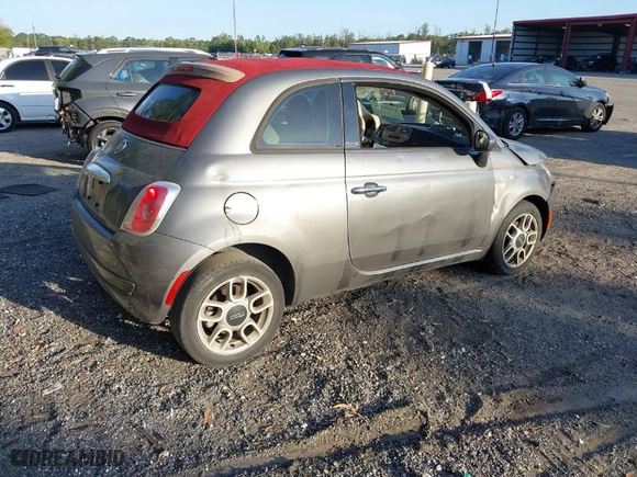 2012 FIAT 500 Pop with VIN 3C3CFFDR2CT360843, listed as a IAAI auction lot 41536526 with 138,555 mi miles. Bid and sale history available at carsss.com. Image 4.