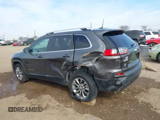 2019 Jeep Cherokee Latitude Plus with VIN 1C4PJLLB4KD403310, listed as a IAAI auction lot 41691832 with 72,398 mi miles. Bid and sale history available at carsss.com. Image 14.