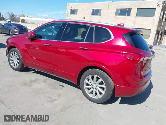 2019 Buick Envision Essence with VIN LRBFXCSAXKD109976, listed as a IAAI auction lot 41793050 with 36,053 mi miles and . Bid and sale history available at carsss.com. Image 3.