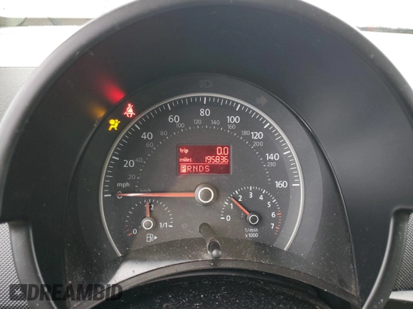 2009 Volkswagen Beetle S with VIN 3VWRW31C69M516659, listed as a Copart auction lot 42524175 with 195,836 mi miles and Salvage Title. Bid and sale history available at DreamBid. Image 9.