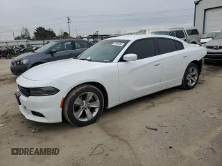 2017 Dodge Charger SXT with VIN 2C3CDXHG0HH574945, listed as a Copart auction lot 87864055 with 116,511 mi miles and Salvage Title. Bid and sale history available at carsss.com. Image 1.