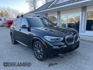 2019 BMW X5 xDrive40i with VIN 5UXCR6C59KLL06000, listed as a IAAI auction lot 41787142 with 225,096 mi miles. Bid and sale history available at carsss.com. Image 1.