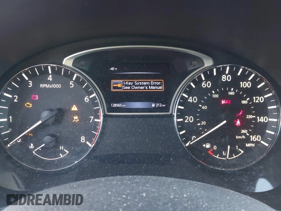 2017 Nissan Altima SV with VIN 1N4AL3AP0HC190178, listed as a IAAI auction lot 40780052 with 128,565 mi miles and . Bid and sale history available at carsss.com. Image 7.