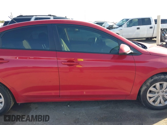2022 Hyundai Accent SE with VIN 3KPC24A61NE171677, listed as a IAAI auction lot 41691372 with 50,151 mi miles. Bid and sale history available at carsss.com. Image 13.