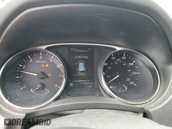 2015 Nissan Rogue SV with VIN 5N1AT2MT2FC925961, listed as a Copart auction lot 51687775 with 114,223 mi miles and Salvage Title. Bid and sale history available at carsss.com. Image 9.