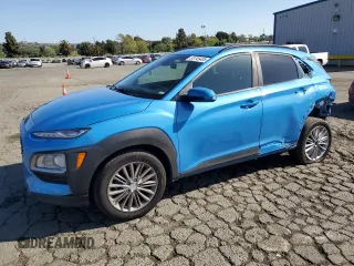 2020 Hyundai Kona SEL with VIN KM8K22AAXLU496164, listed as a Copart auction lot 53745405 with 39,887 mi miles and Salvage Title. Bid and sale history available at DreamBid. Image 1.
