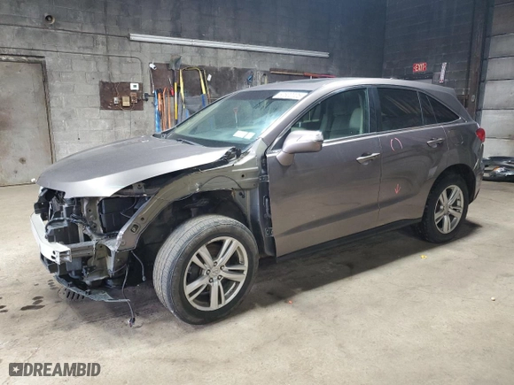 2013 Acura RDX Tech Pkg with VIN 5J8TB4H56DL022718, listed as a Copart auction lot 50600725 with 157,854 mi miles and Salvage Title. Bid and sale history available at carsss.com. Image 1.