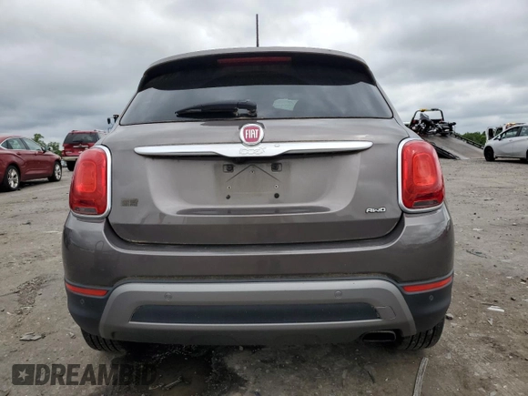 2016 FIAT 500X Trekking Plus with VIN ZFBCFYETXGP400536, listed as a Copart auction lot 55886095 with 81,308 mi miles and Clean title. Bid and sale history available at DreamBid. Image 6.