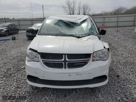 2019 Dodge Grand Caravan SE with VIN 2C4RDGBG6KR719552, listed as a Copart auction lot 46857125 with 0 mi miles and Salvage Title. Bid and sale history available at carsss.com. Image 5.