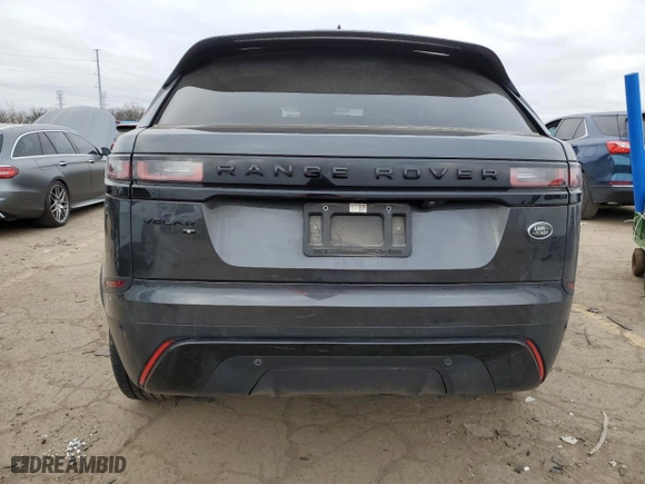 2021 Land Rover Range Rover Velar S with VIN SALYJ2EX2MA310984, listed as a Copart auction lot 87630185 with 0 mi miles and Salvage Title. Bid and sale history available at carsss.com. Image 6.