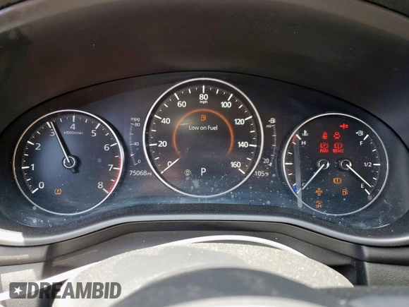 2021 Mazda 3 Select with VIN JM1BPABLXM1323957, listed as a Copart auction lot 62337215 with 75,068 mi miles and Salvage title. Bid and sale history available at DreamBid. Image 9.