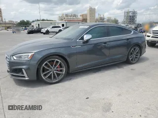 2018 Audi S5 Sportback Prestige z VIN WAUC4CF54JA088002, wystawiony jako Copart lot #54766245 z przebiegiem 84 037 mil mil oraz Szkody całkowita. Historia ofert i sprzedaży dostępna na DreamBid. Obrazek 1.